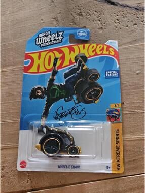 Hot wheels Aaron fotheringham wheelz wheelie chair hw xtreme sports series 3/5